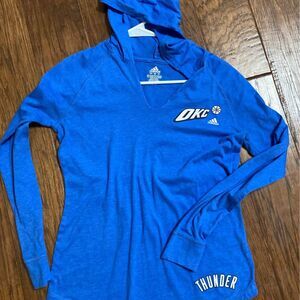 Cute Womens  adidas okc thunder hoodie - size s